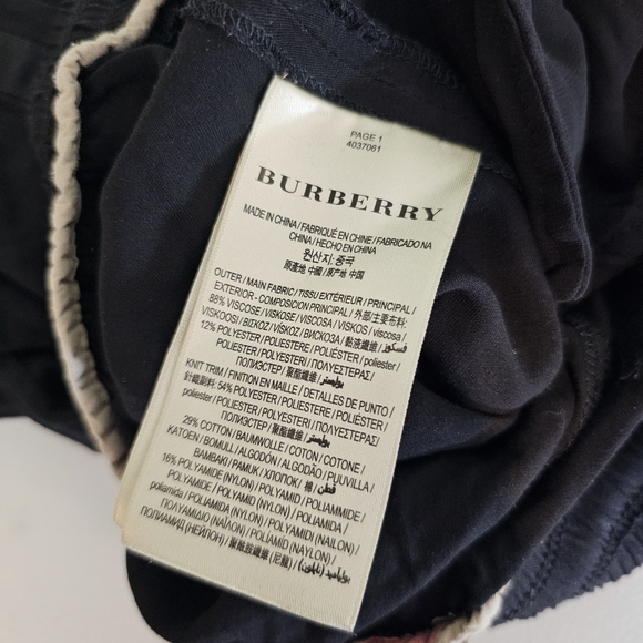 Burberry Black Joggers - Picture 7 of 8